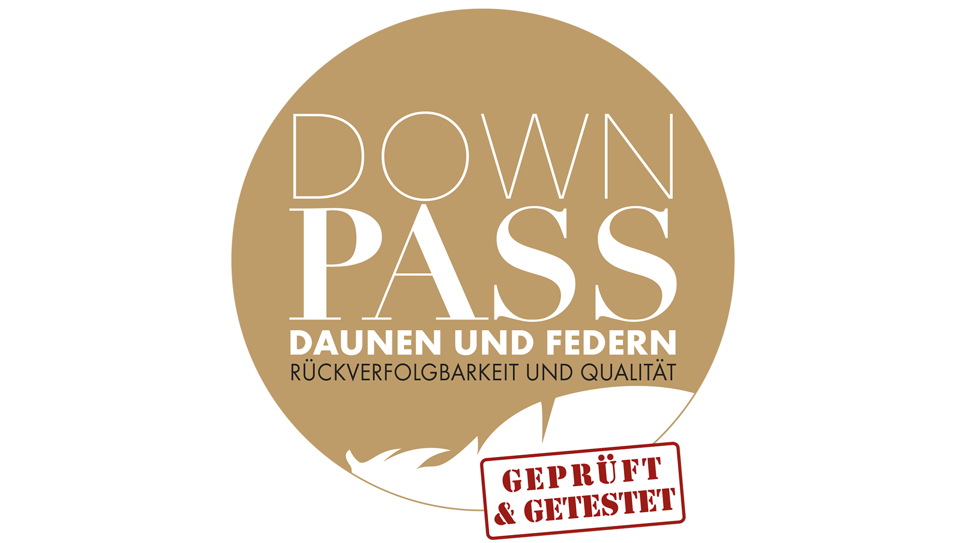 DOWNPASS - down and feathers - traceability and quality - checked and tested
